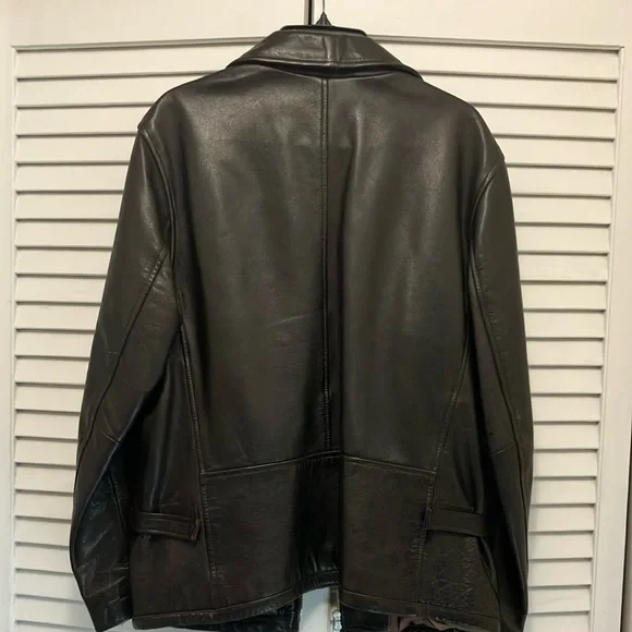 Banana Republic Leather Jacket - Picture 3 of 3